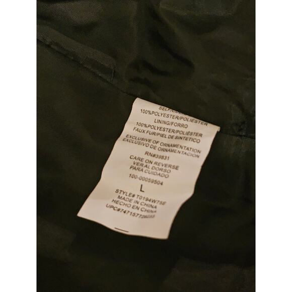 NEW Jolt Faux Fur Vest Womens w Pockets Winter Fluffy Soft Sweater LARGE(595) - Picture 4 of 8